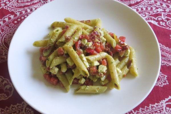 Penne fredde in salsa estiva