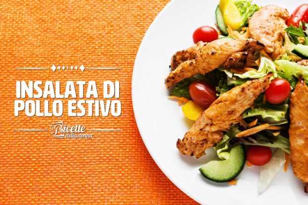 insalata di pollo estivo