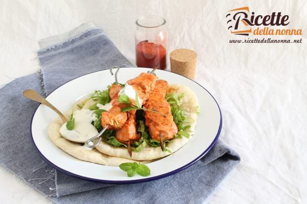 Ricetta spiedini di pollo tandoori