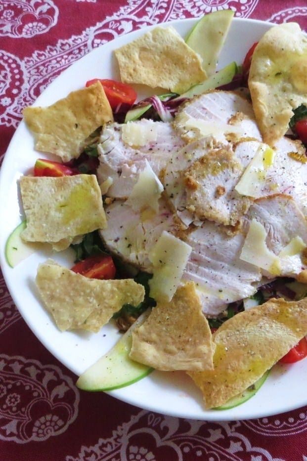 Foto Fesa di tacchino in insalata