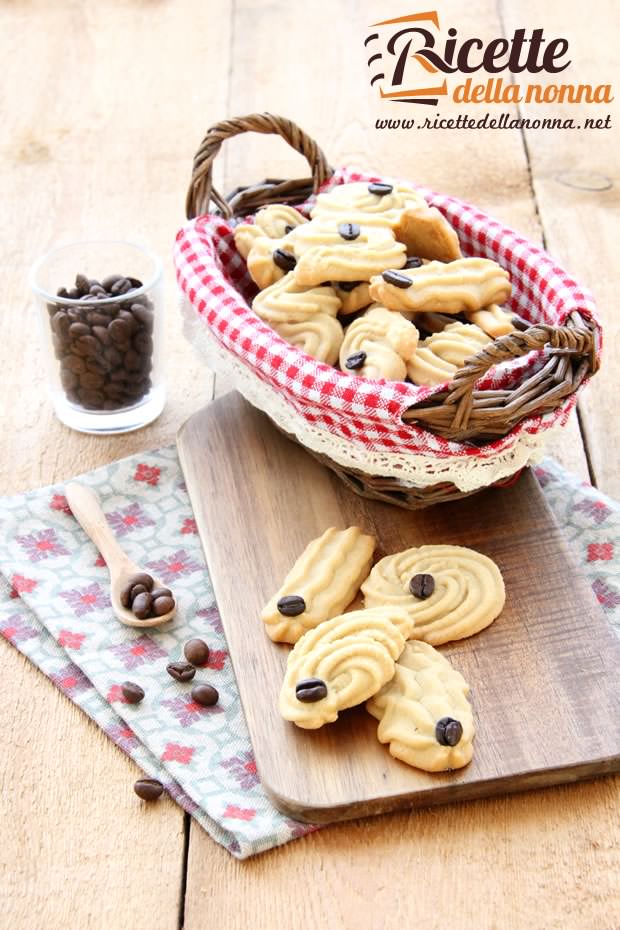 Foto biscotti al caffè