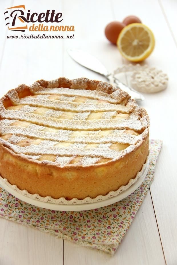 Foto crostata ricotta, arance e limoni