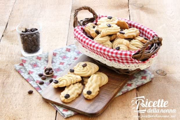 Ricetta biscotti al caffè