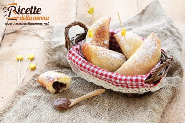 Panzerotti dolci alla Nutella