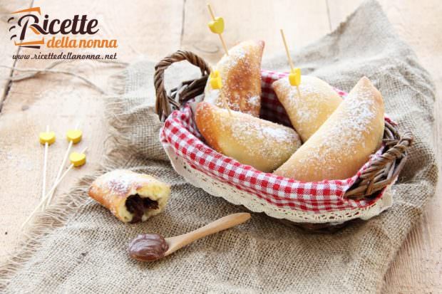 Ricetta panzerotti alla Nutella