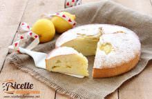 Torta con crema al limone