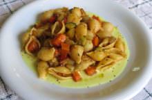 Conchiglie con verdure