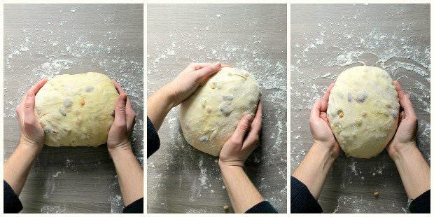 Preparazione panettone fatto in casa passaggio 6