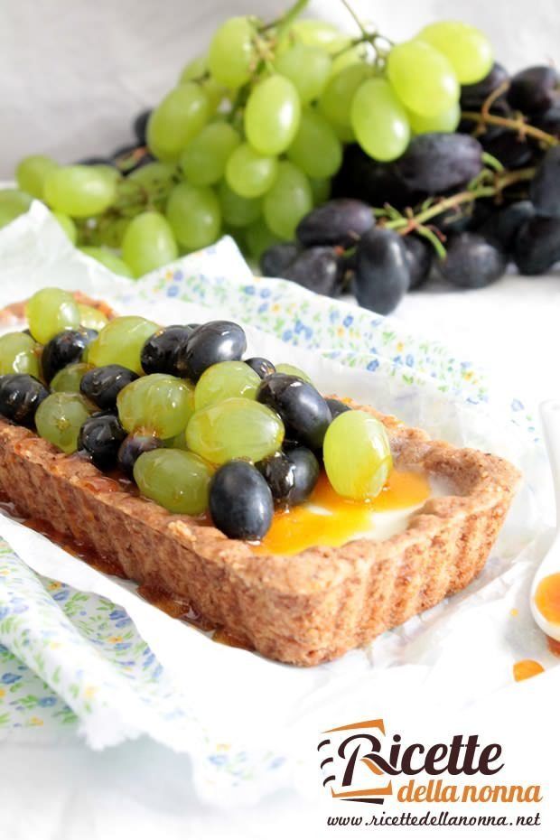 Foto crostata uva caramellata
