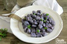 Gnocchi viola di patate Vitellotte