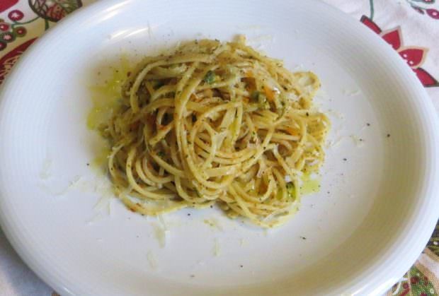 linguine cacio e pepe