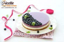 Cheesecake ai mirtilli senza cottura