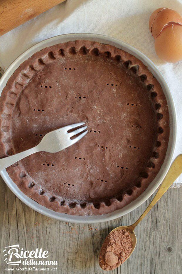 foto pasta frolla al cacao