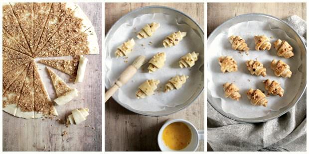 preparazione rugelach alle nocciole 2