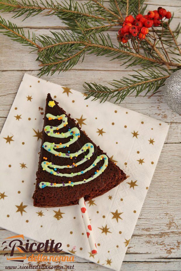 Albero Di Natale Dolce.Brownies Alberi Di Natale Ricette Della Nonna