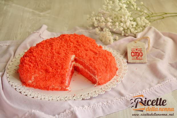 Torta a forma di cuore