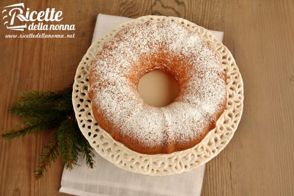 Ciambella al miele, limone e zenzero