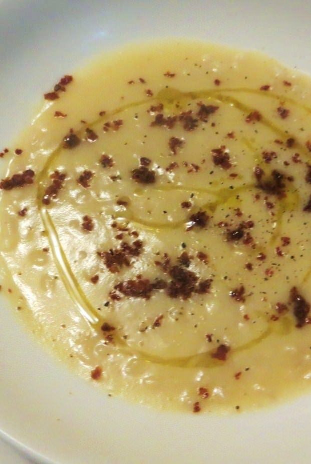 Crema di cavolfiore e orzo