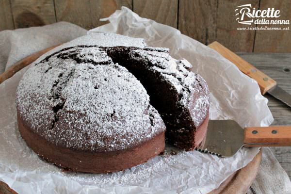 Torta margherita al cacao