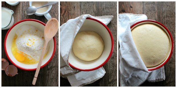 Preparazione brioches veneziane alla crema pasticcera 1