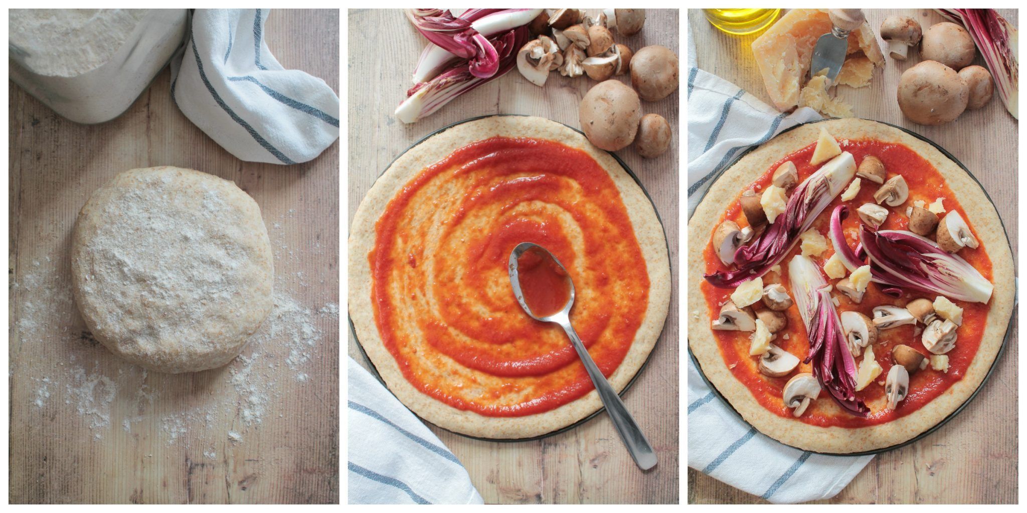 Impasto integrale per la pizza Ricette della Nonna