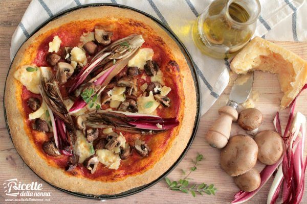 Pizza con farina integrale