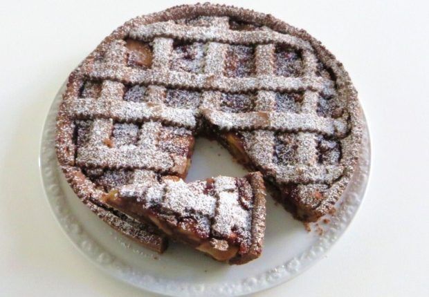 Crostata di mele frutti di bosco