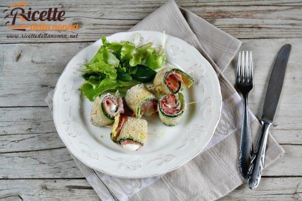 Involtini di zucchine