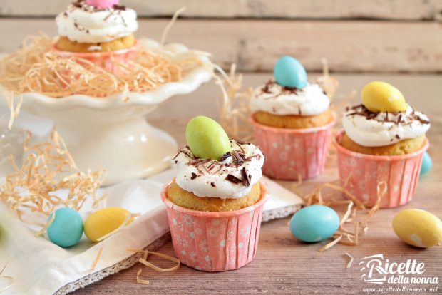 Ricetta cupcakes di pasqua