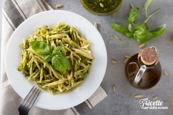 Trofie al pesto alla genovese