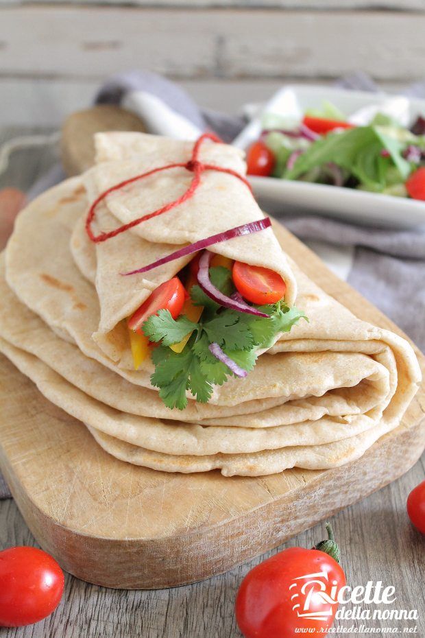 Foto tortillas fatte in casa