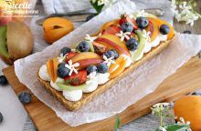 Crostata alla frutta senza cottura