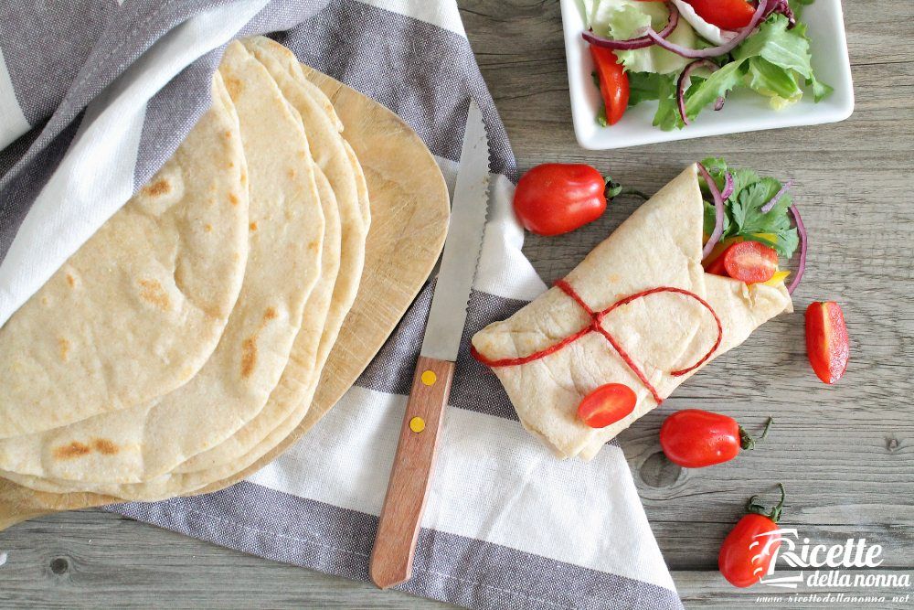 Ricetta tortillas fatte in casa