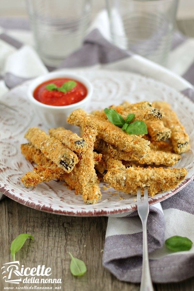 melanzane croccanti al forno