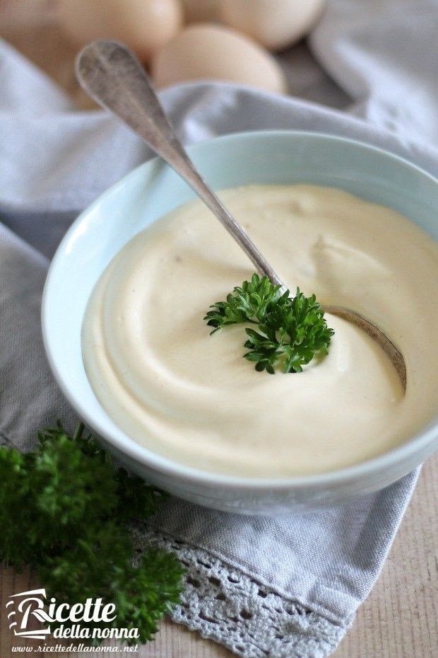 Foto maionese allo yogurt fatta in casa