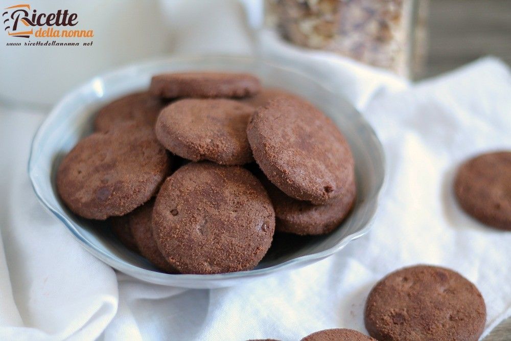 Biscotti al cacao | Ricette della Nonna