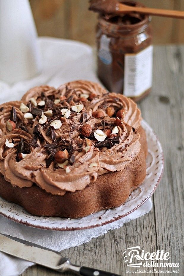 foto torta al mascarpone e nutella