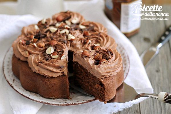 Torta con mascarpone e Nutella