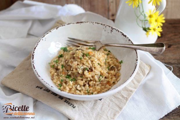 Ricetta risotto alla fiorentina