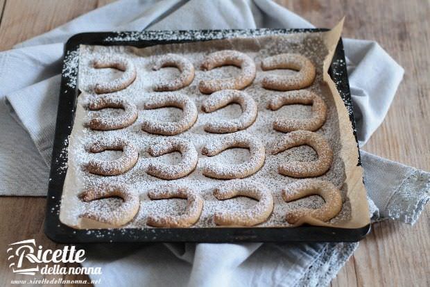 Preparazione vanillekpferl, biscottini tedeschi alla vaniglia 5