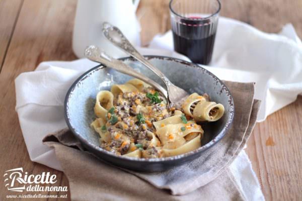 Pappardelle al sugo di cinghiale