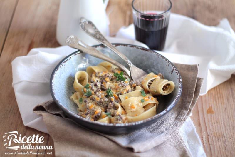 Pappardelle al sugo di cinghiale | Ricette della Nonna