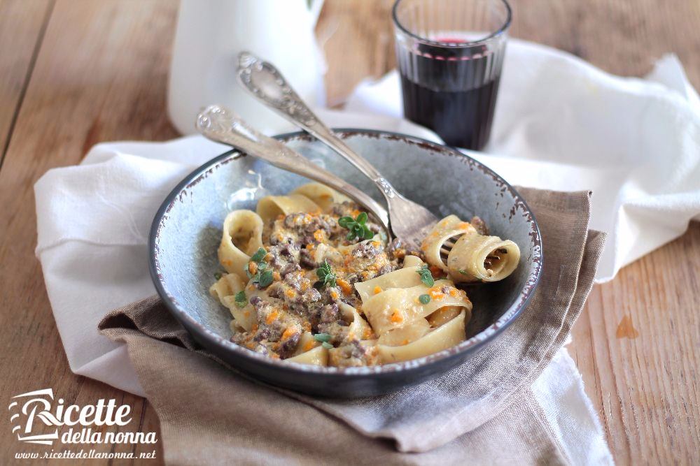 Pappardelle al sugo di cinghiale | Ricette della Nonna