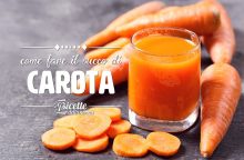 Come preparare un succo di carota
