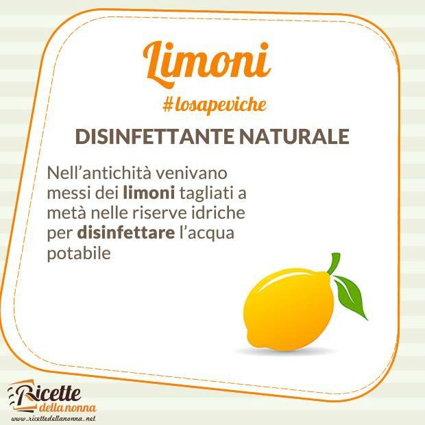 lo sapevi che: limone