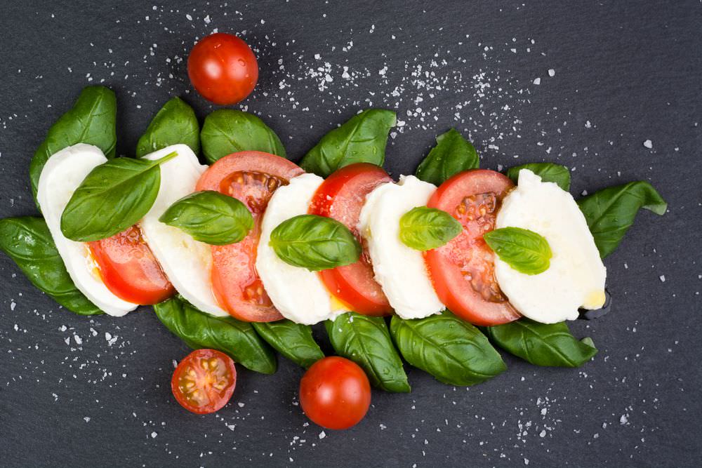 pomodoro e mozzarella