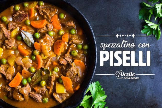 spezzatino con piselli