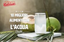 I 10 alimenti che contengono più acqua da trovare in cucina