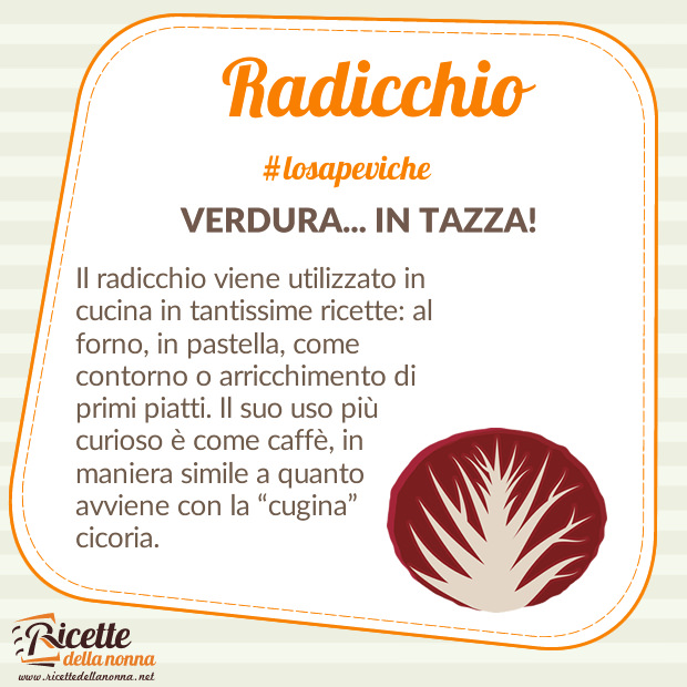 Radicchio curiosità