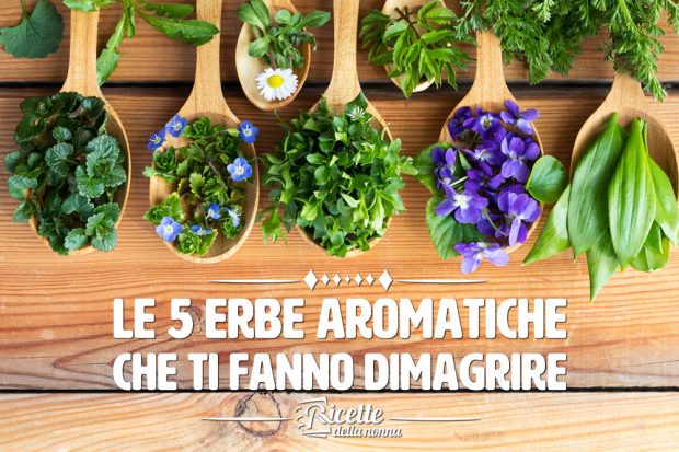 Erbe aromatiche per perdere peso